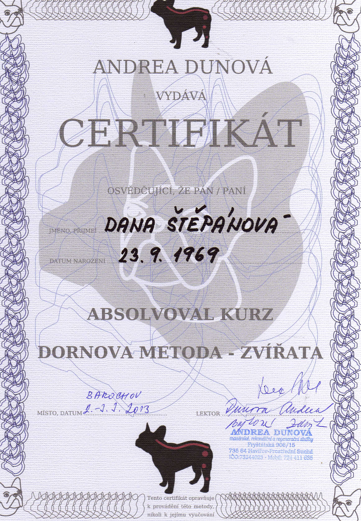 certifikaty